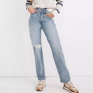 Madewell Perfect Vintage Straight Jean in Reinhart Wash size 29 EUC